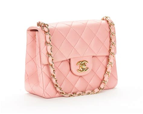 vintage chanel pink bag.